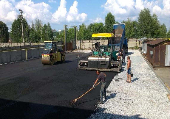 Устройство автодорог в Мишеронском и Шатурском районе